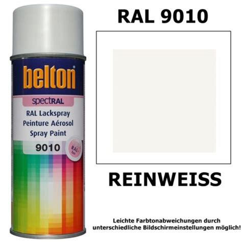 Lackspray Ral Reinweiss Gl Nzend Belton Spr Hlack Wei Lack