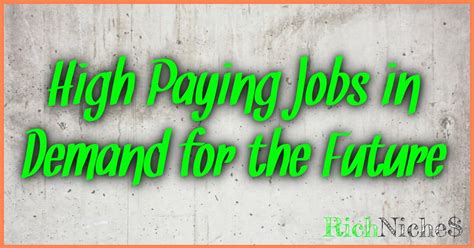 High Paying Jobs In Demand For The Future Your Guide To Success