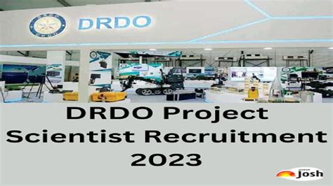 DRDO Recruitment 2023 12 Project Scientist Vacancies Apply Online