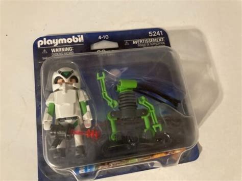 Playmobil 5241 Spaceman With Spy Robot New In Box Playmobil Space Duo