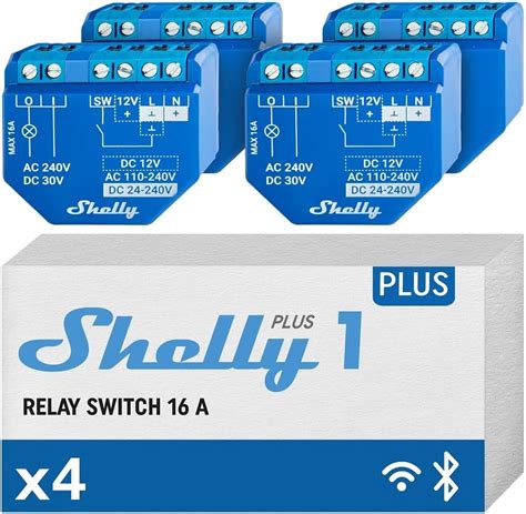 Shelly Pro 2PM Relais professionnel connecté 2 canaux 25A