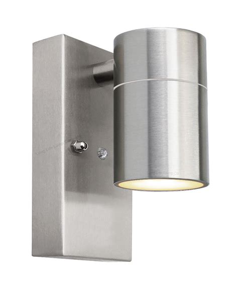 Dusk Till Dawn Sensor Outdoor Single Or Up Down Wall Light Stainless