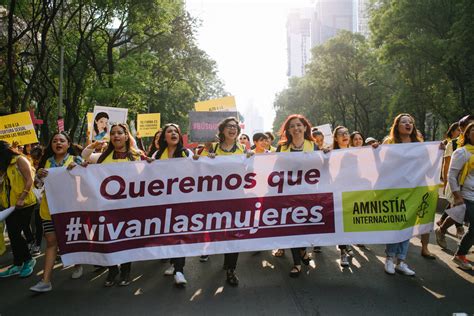 Amnistía junto a las mujeres que luchan en primera línea contra la