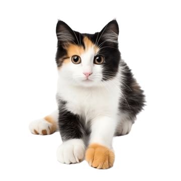 Cute Cat Paw Tricolor Calico Breed Cat Cat Paw Paw PNG Transparent