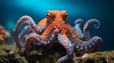 Premium Ai Image Octopus Octopus Vulgaris Swimming In The Ocean