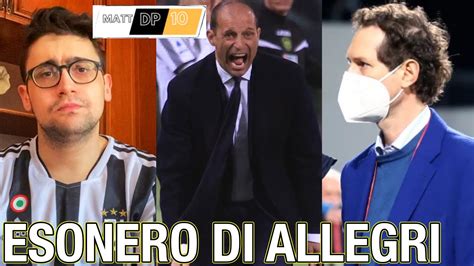 ESONERO ALLEGRI Allegri rischia nel 2024 ecco le novità discorso