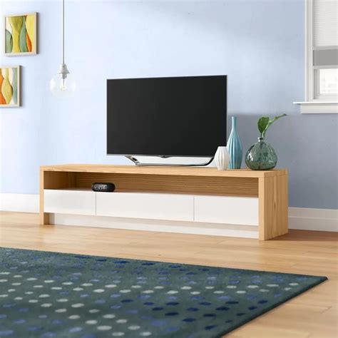 Orren Ellis Makiver Tv Stand For Tvs Up To 78 Inches And Reviews Wayfair Tv Unit Furniture Tv