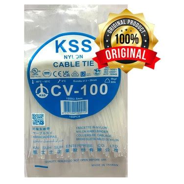 Jual Cv Kabel Ties Kss Original Ukuran X Mm Hitam