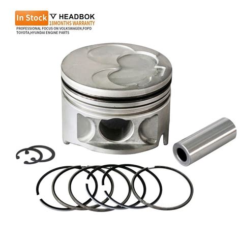 Headbok Best Quality Engine Parts Kd Piston And Piston Ring For L