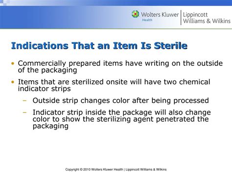 Ppt Chapter Sterile Technique Powerpoint Presentation Free