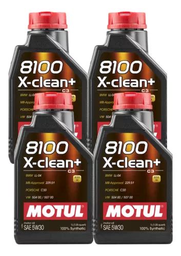 Kit Litros Leo Motor Carro Motul X Clean W Parcelamento