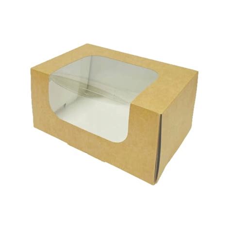 Pudełko cukiernicze z okienkiem 16 5x11x8cm 50szt P4396 Cena