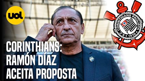 RAMÓN DÍAZ ACEITA PROPOSTA DO CORINTHIANS E AGUARDA RETORNO DO CLUBE