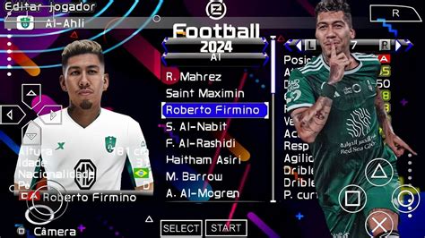 ATUALIZOU EFOOTBALL PES 2024 PPSSPP C BRASILEIRÃO 100 ATUALIZADOS e