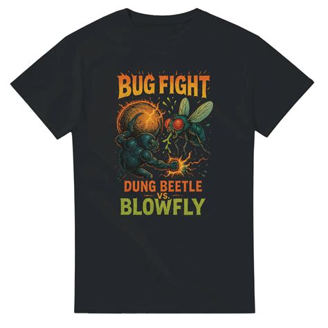 T-shirt – Dung Beetle vs. Blowfly | Bug Fight – Shirty