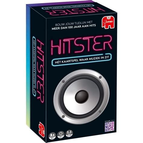 Jumbo Hitster Jeu De Cartes Amusant Pour Adultes Et Familles Sur Le