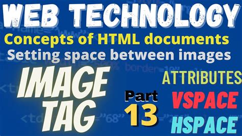 Inserting Images In A Web Page Using Hspace And Vspace Attributes