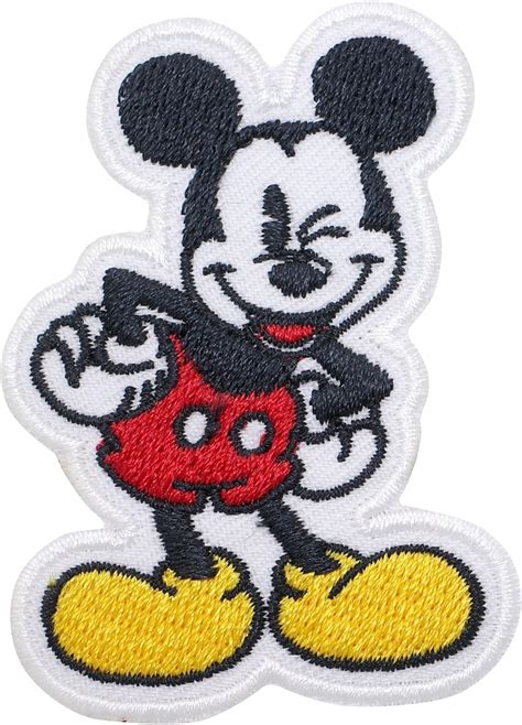 Amazon Octory Smile Mickey Iron On Patches For Clothing Saw On