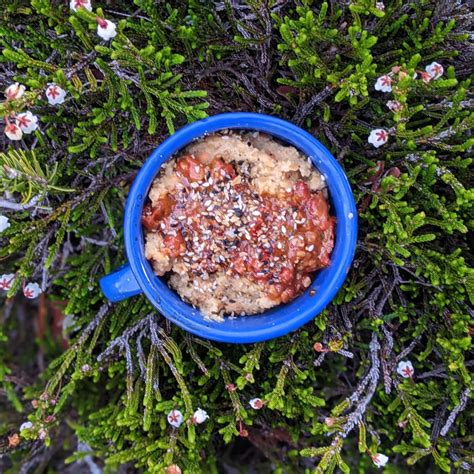 Creamy Polenta With Mushroom And Tomato Sauce Beyond Trail Mix