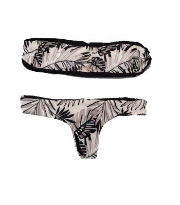 NOIDINOTTE BIKINI DONNA FASCIA SENZA FERRETTO BRASILIANA ART BK175