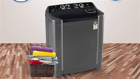 Lg 8 5 Kg 5 Star Semi Automatic Top Load Washing Machine P8535skmz Middle Black Roller Jet