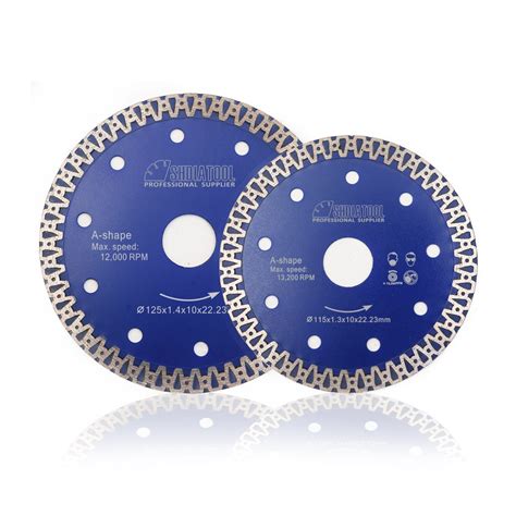 Diameter 4 5inch 5inch Hot Pressed Sintered A Shaped Blue Mesh Turbo