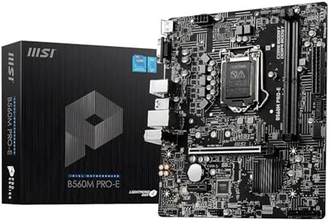 MSI Placa mãe B560M PRO E ProSeries mATX Intel Core de 11ª 10ª