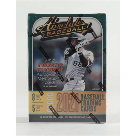 Panini Absolute Baseball Blaster Box With Packs Pristine Auction