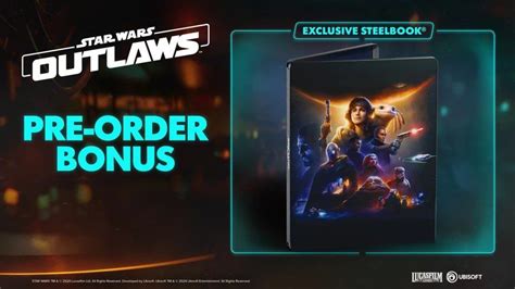 Star Wars Outlaws Steelbook