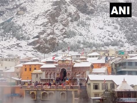 ANI UP Uttarakhand On Twitter Uttarakhand Badrinath Dham Is Hit By