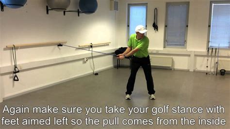 Golf Fitness Exercise Nr 1 By Pro Golfer Youtube