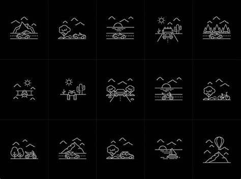 Vector Transportation Icons