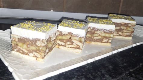 Brzi Kola Sa Keksom I Bananama Za Minuta Je Gotov Cake Recept