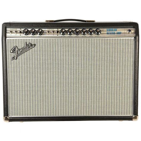 Fender Vintage Modified 68 Custom Vibrolux Reverb Silverface Amp