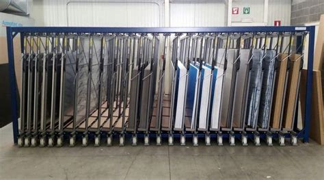 Metal Sheet Rack Vertical Eurostorage