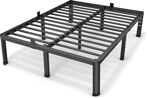 14 Inch Full Size Platform Bed Frame With Under Bed Storage