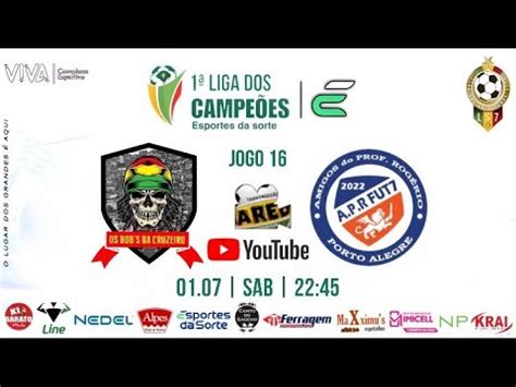 Bobs Da Cruzeiro X A P R Fut Liga Dos Campe Es Ls Fut Youtube