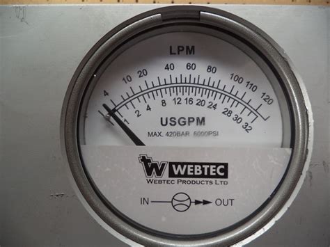 Tear Down Of Webtec Fi Variable Orifice Flow Indicator