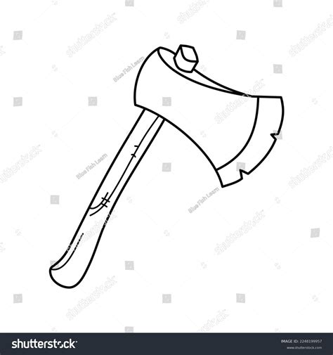 Axe Vector Illustration Cartoon Axe Axe Stock Vector (Royalty Free) 2248199957 | Shutterstock