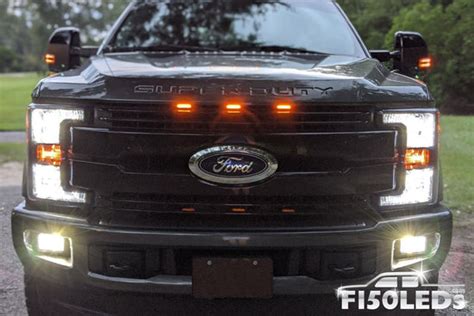 2017 2022 F250 Super Duty Raptor Style Extreme Led Grill Kit