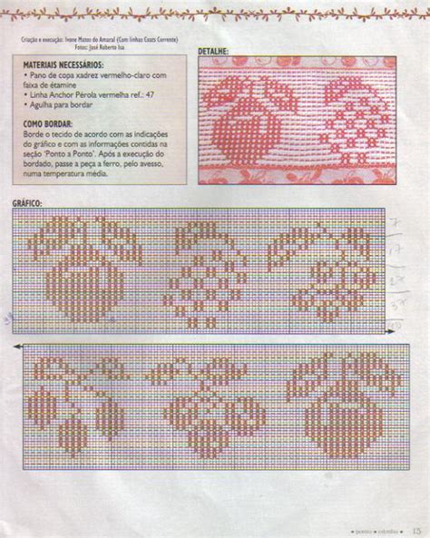 Receita Tric F Cil Ponto Oitinho Revista Bordado