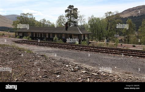 Bridge of Orchy Railway Station Scotland May 2013 Stock Photo - Alamy