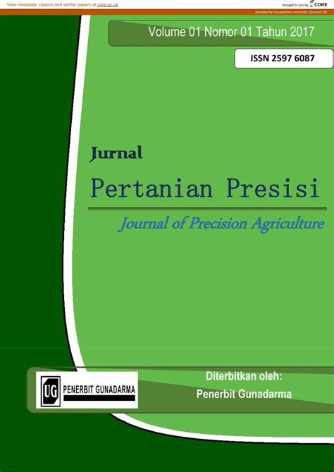 Pdf Pertanian Presisi Dokumentips