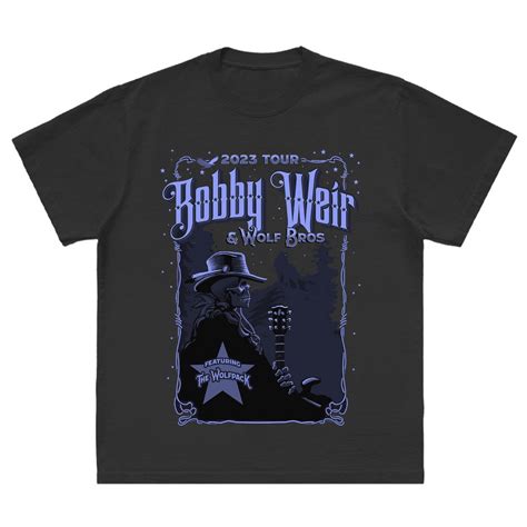 Bob Weir Bobby Weir And Wolf Bros 2023 Tour Event Tee