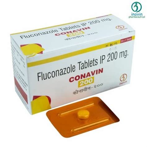 Fluconazole Tablets Ip 200mg Treatment Fungal Infection At Rs 348 Box