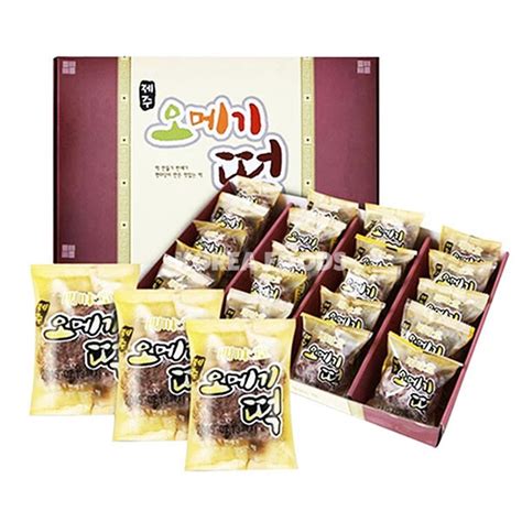 Frozen Jeju Omegi Rice Cake 60g X 20 Box Korea Foods