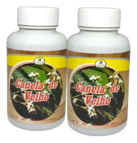 Canela De Velho 120 Capsulas No Kit 02 Potes Uni Ervas