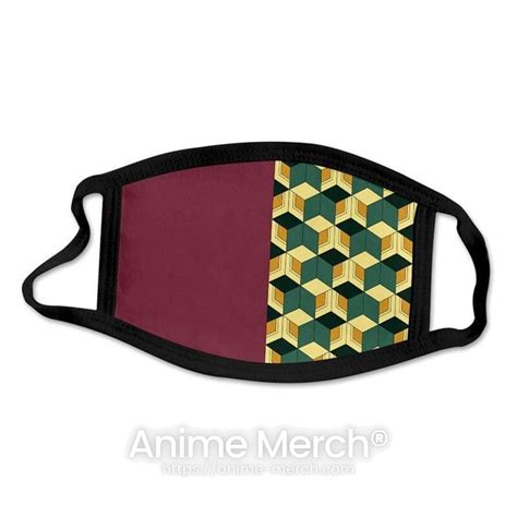 Demon Slayer Giyu Tomioka Pattern Face Mask