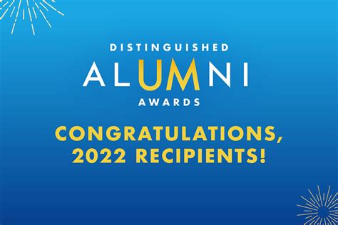 Um Today Alumni 2022 Distinguished Alumni Awards Recipients Revealed