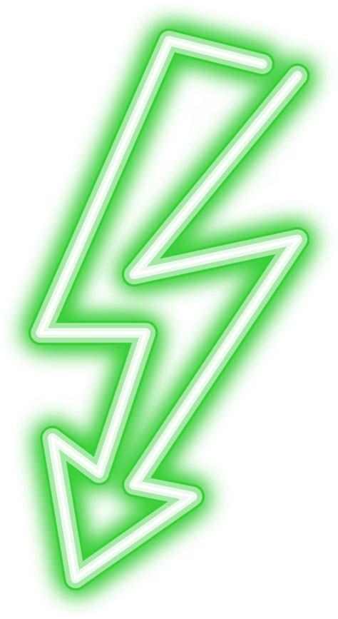 Green Neon Arrow Png Transparent Onlygfx